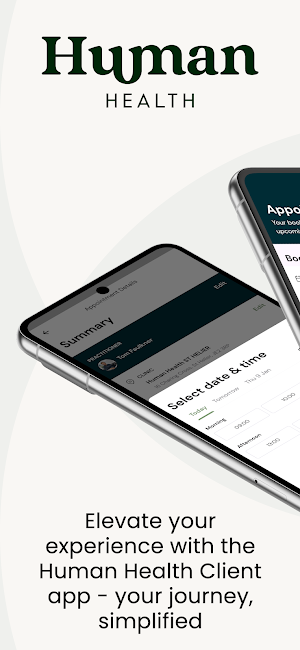 Human Health Client Portal Screenshot 0