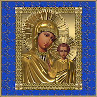 Virgin Mary Blue Go Locker The