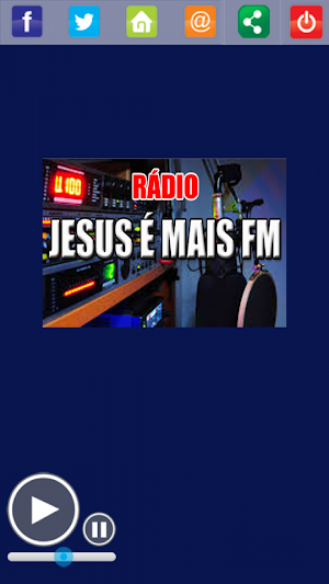 Web Rádio Jesus È Mais Fm Web Screenshot 1