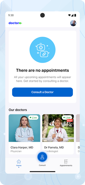 doctore - Health Screenshot 1