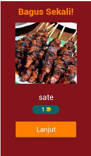 Quiz Tebak Nama Makanan Khas I Screenshot 1