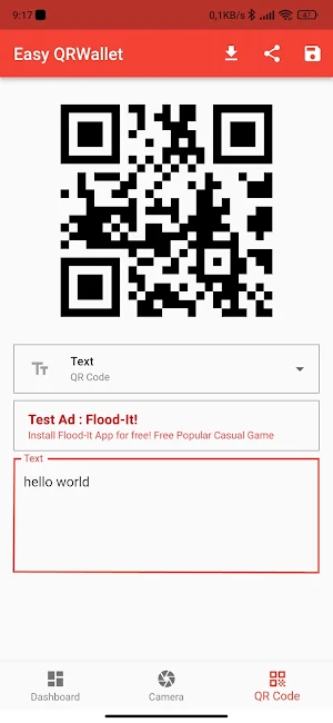 Easy QRWallet Screenshot 2