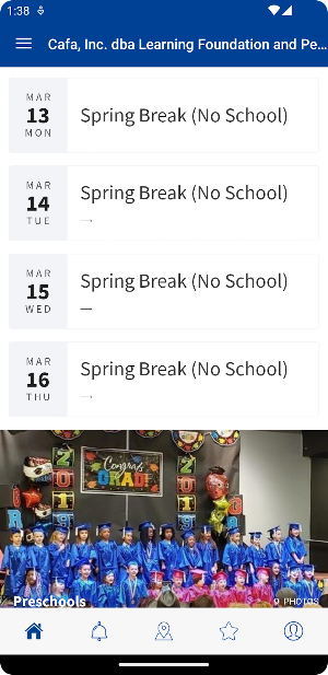 CAFA Inc LFPA Schools Screenshot 0