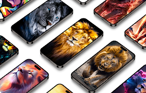 Lion wallpaper Screenshot 0