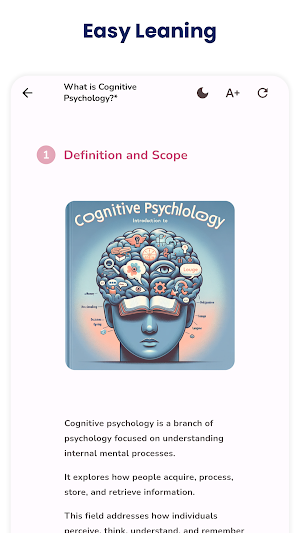 Cognitive Psychology Screenshot 2