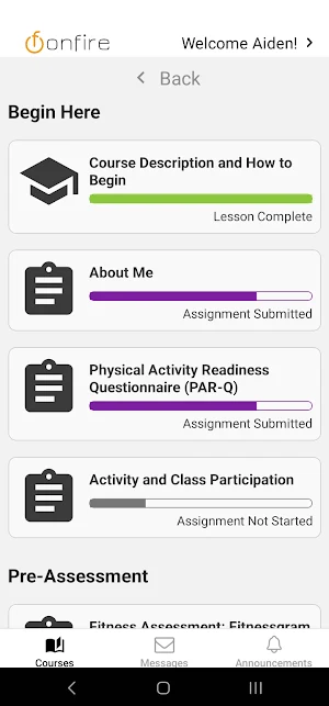 OnFire Learning Screenshot 2