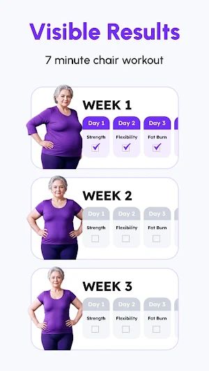 Chair Yoga for Seniors FreeFit Screenshot 1