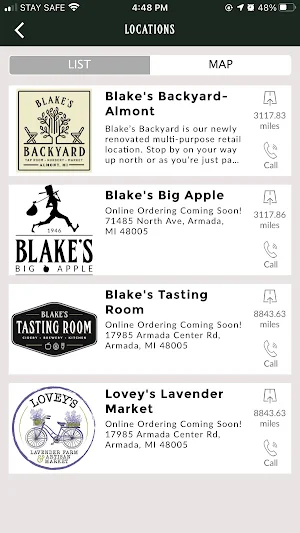 Blake's Rewards Screenshot 1