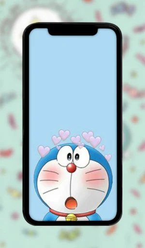 Blue Cat Cartoon Wallpaper HD Screenshot 2