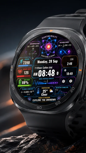 A165 quantum watch face Screenshot 1