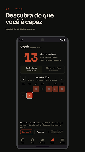 Cowardless: Desafio de hábitos Screenshot 2
