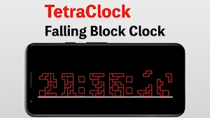 TetraClock - Block Clock Screenshot 1