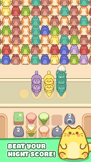 Cat Away: Ice Cream Jam Screenshot 1