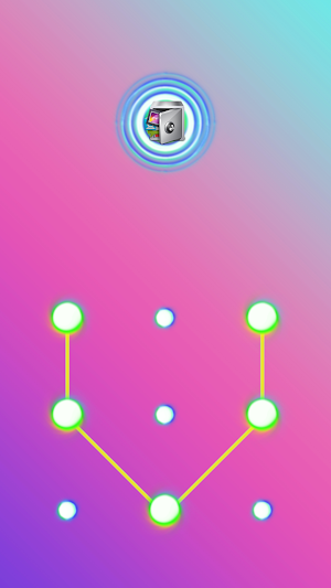 AppLock Live Theme Abstract Screenshot 0