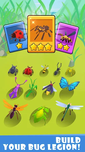 Clash of Bugs: Epic Casual Bug & Animal Art Games Screenshot 3