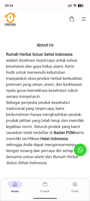 Rumah Herbal Screenshot 3