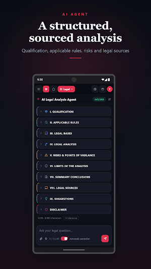 Lexcodex – Swiss Legal AI Screenshot 3