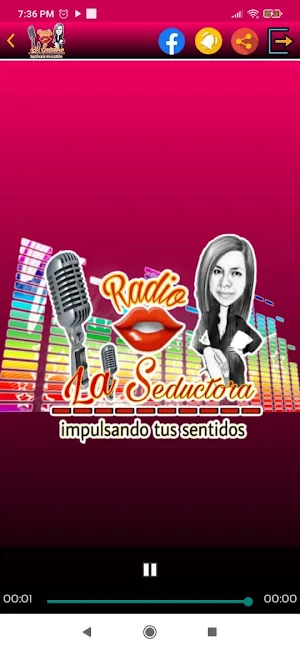 Radio La Seductora Screenshot 1
