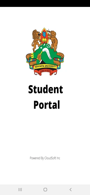 Kenyatta University App Screenshot 0
