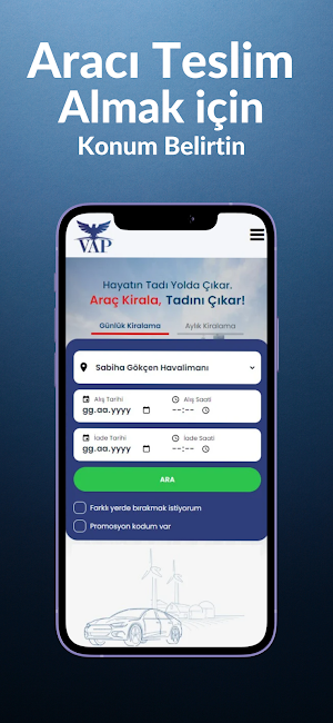 Vap Rentacar Screenshot 0