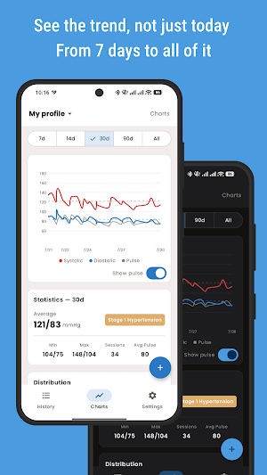 Blood Pressure Tracker Screenshot 2