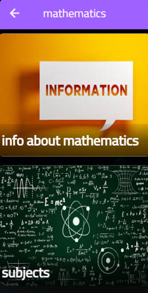 mathematics for knowldge Screenshot 2