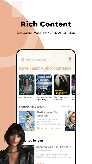 Novel Feast Author Screenshot 2