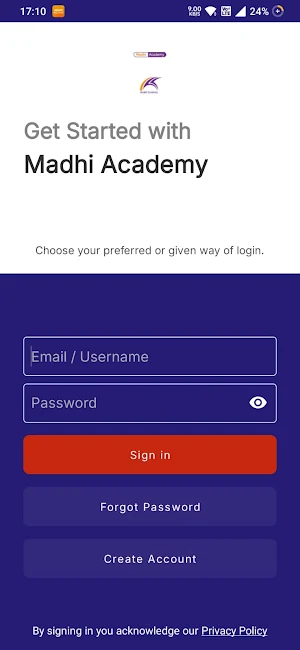 Madhi Academy 2.0 Screenshot 1