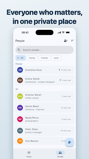 Kinfolio: Personal CRM Screenshot 0