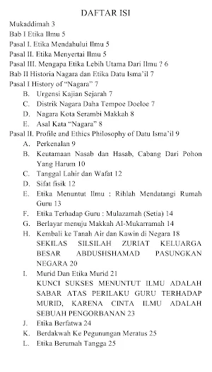 Biografi Dan Etika Datu Ismail Screenshot 1