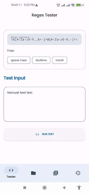 Regex Tester: Pattern Scanner Screenshot 3