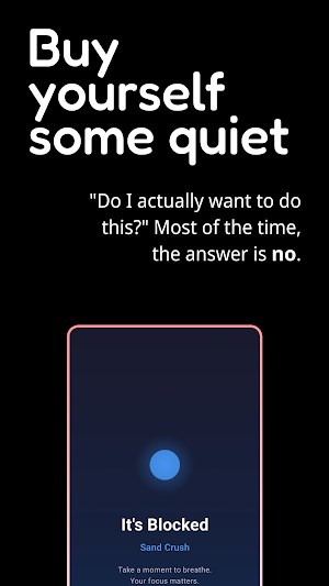 CalmMyMind - App Blocker Screenshot 1