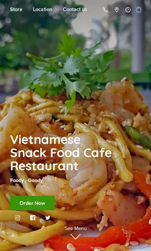 VIETNAMESE SNACK FOOD CAFE RES Screenshot 1