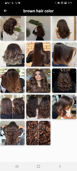 hair color _ hair dye Screenshot 3