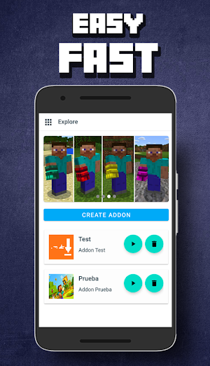 Addons Creator for Minecraft PE Screenshot 1