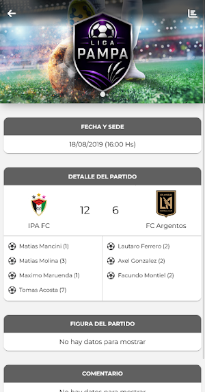 Liga El Pampa Screenshot 3