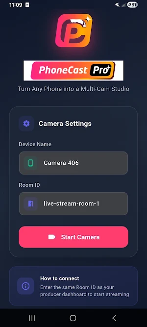 PhoneCast Pro Screenshot 0