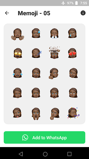 Apple Memoji Stickers - WA Screenshot 3