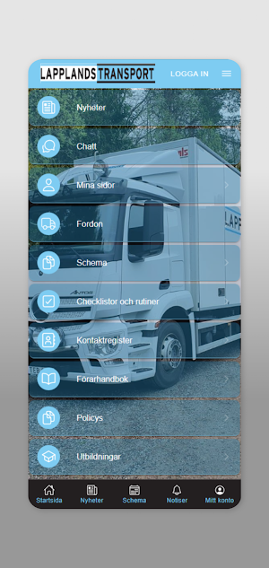 Lapplandstransport AB Screenshot 0