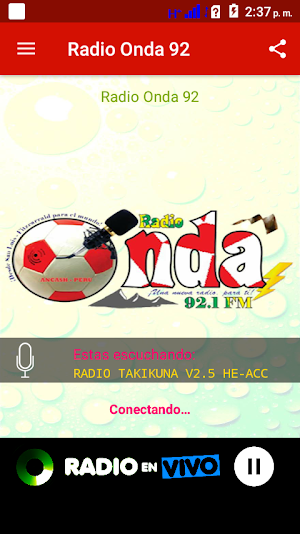 Radio Onda 92.1 Fm - Ancash Screenshot 0