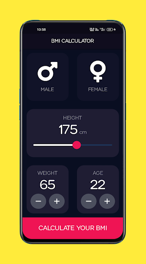 BMI CALCULATOR PRO Screenshot 3
