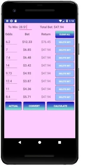 Hedge Betting Calculator Pro Screenshot 2