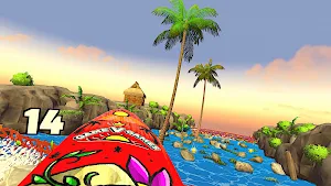 Summer Rider 3D - Surf Game Screenshot 2