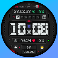 SH089 Watch Face, WearOS watch