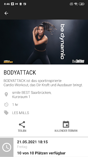 FITNESSBEGEISTERT Screenshot 2
