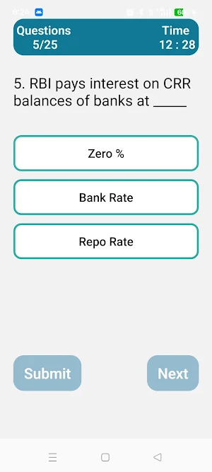 Bank Exam Screenshot 3