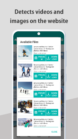 Video Downloader Pro - Browser Screenshot 1