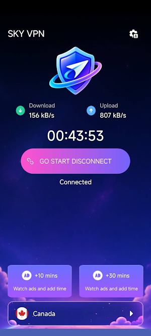 SKY VPN — Freedom Connection Screenshot 2