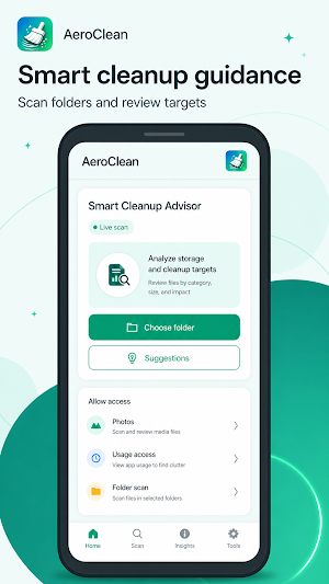 AeroClean Screenshot 1