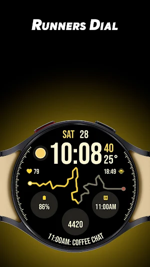 Runners Dial - Watch face Screenshot 0